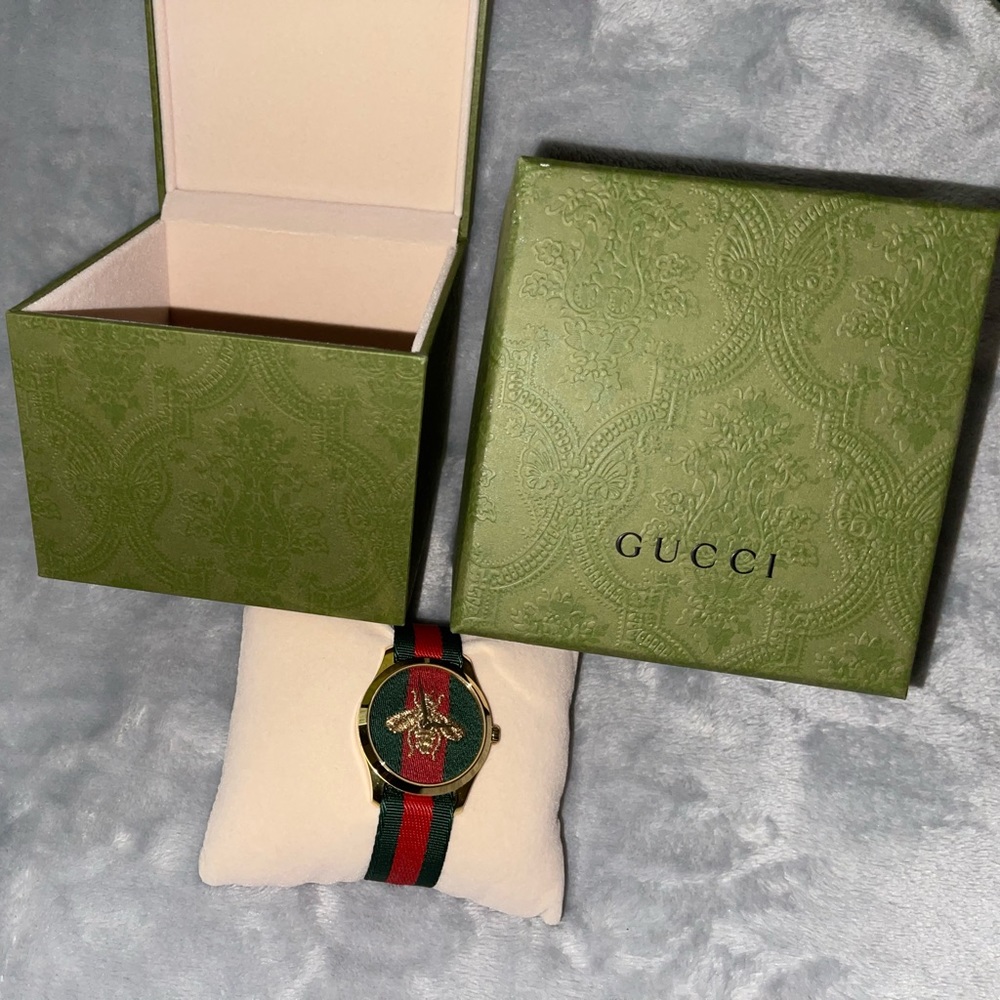 💯 Authentic ✨ Gucci G-Timeless watch ✨ - Picture 2 of 10